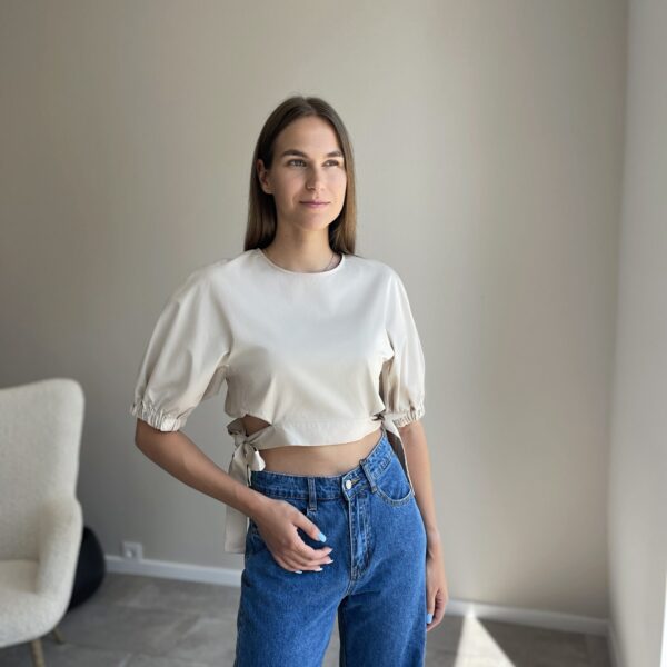 Trumpas topas "Creamy"