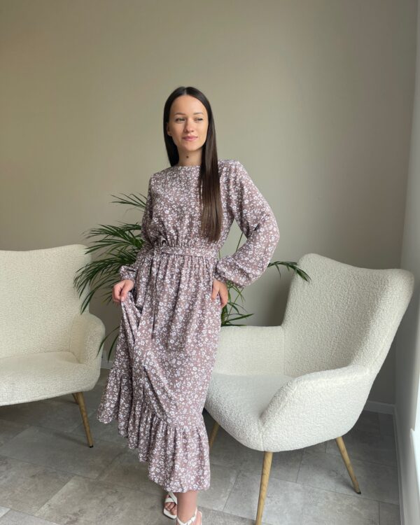 Suknelė „Cream dotted“