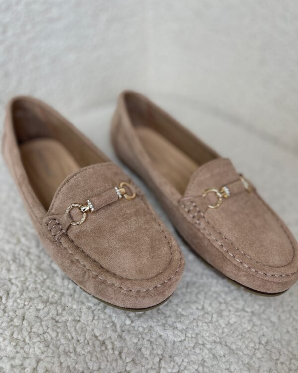 Rudi bateliai - mokasinai