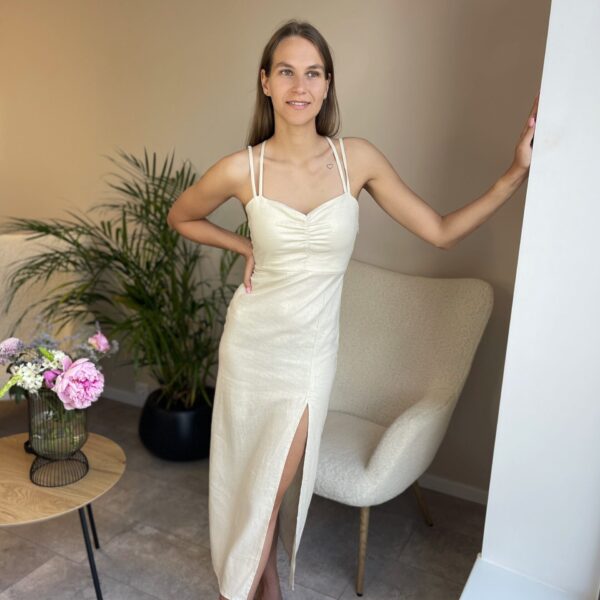 Suknelė su linu “Lumina”