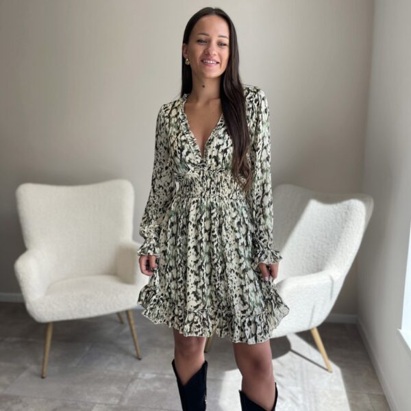 Suknelė “Chaki dotted”