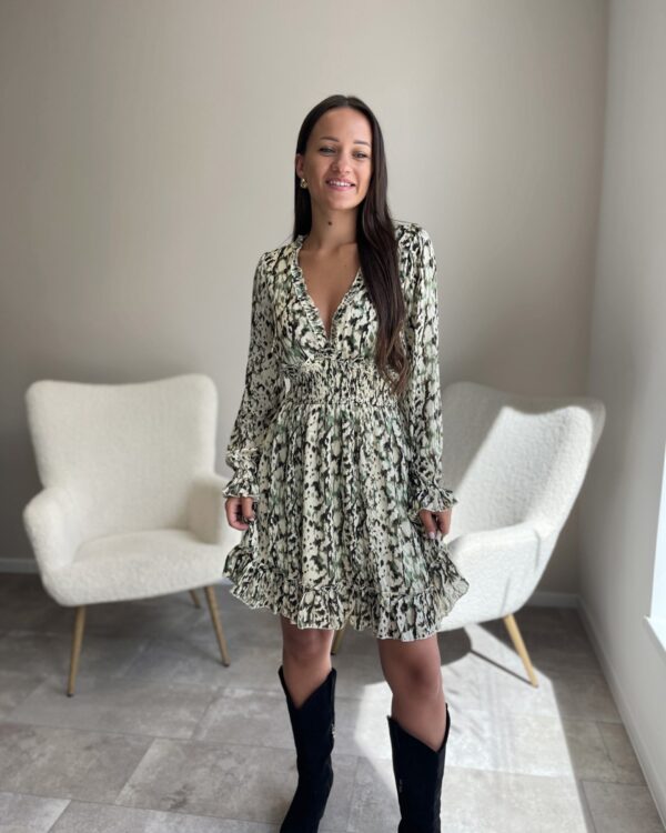 Suknelė “Chaki dotted”