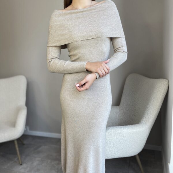 Kreminė suknelė “Elegant”