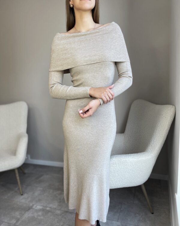 Kreminė suknelė “Elegant”