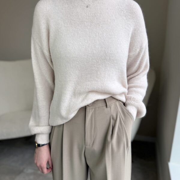 Megztinis su baby alpaka “Beige”