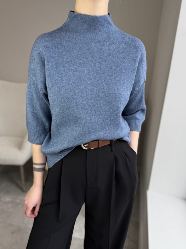 Megztinis “Blue cachemire” - Image 3