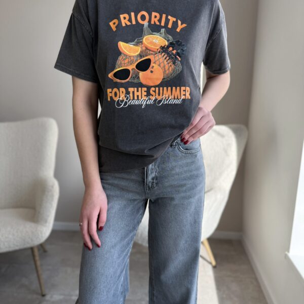 Marškinėliai “Priority Black ”