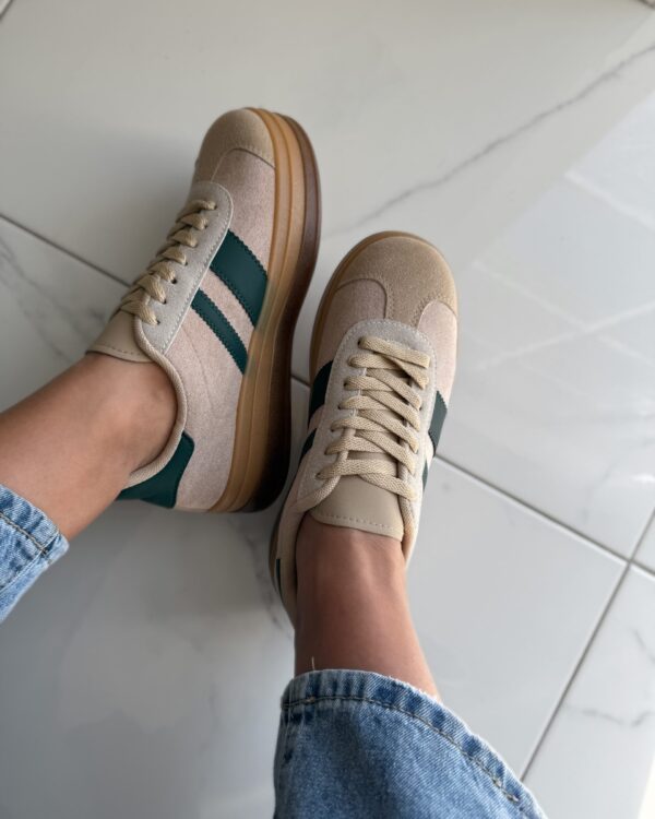 Beige laisvalaikio batai