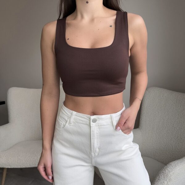 Ruda trumpa aptemta palaidinė “Rojal”