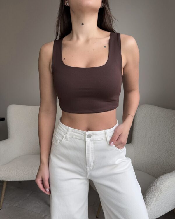 Ruda trumpa aptemta palaidinė “Rojal”