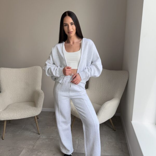 Medvilninis laisvalaikio komplektas “Grey”