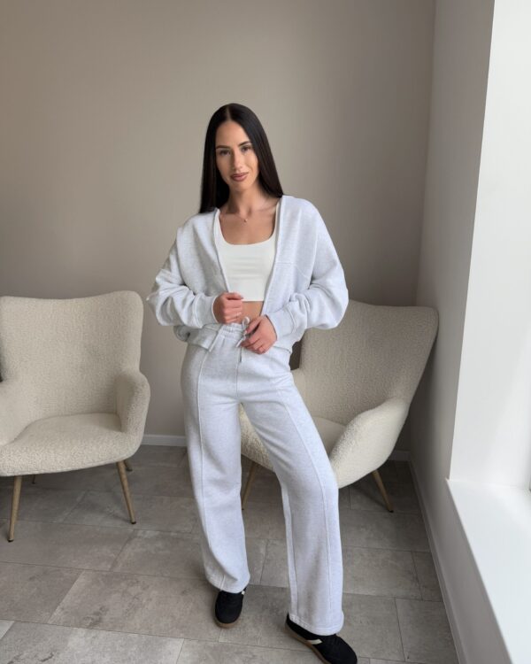 Medvilninis laisvalaikio komplektas “Grey”