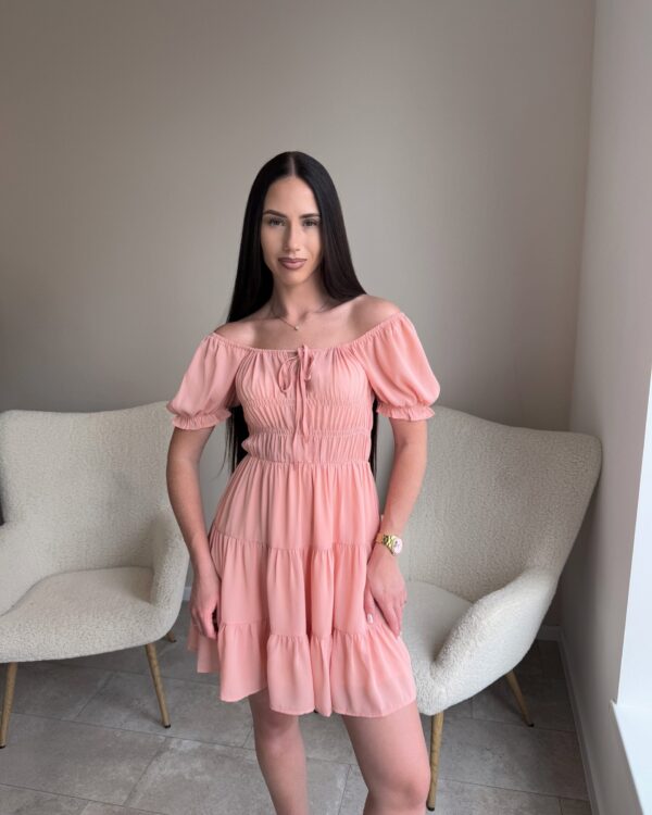 Suknelė “peach shoulder”