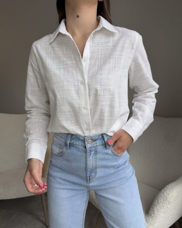 Balti marškiniai Olivia