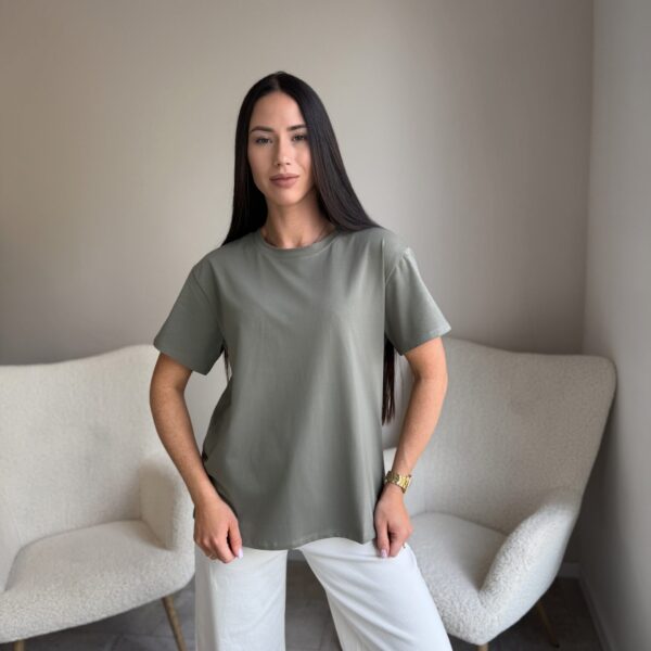 Medvilniniai marškinėliai CHAKI