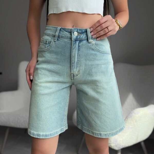 Džinsiniai šortai Bermudai