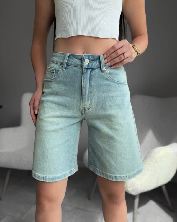 Džinsiniai šortai Bermudai