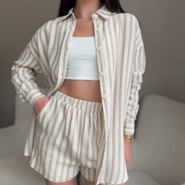 Medvilninis komplektas “Striped”