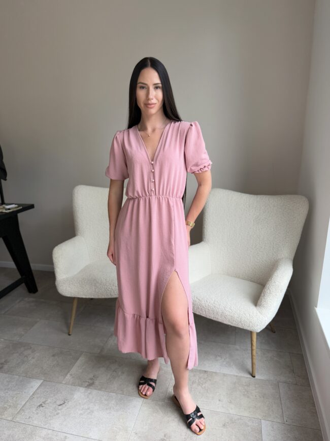Suknelė “Pink buttons” - Image 3