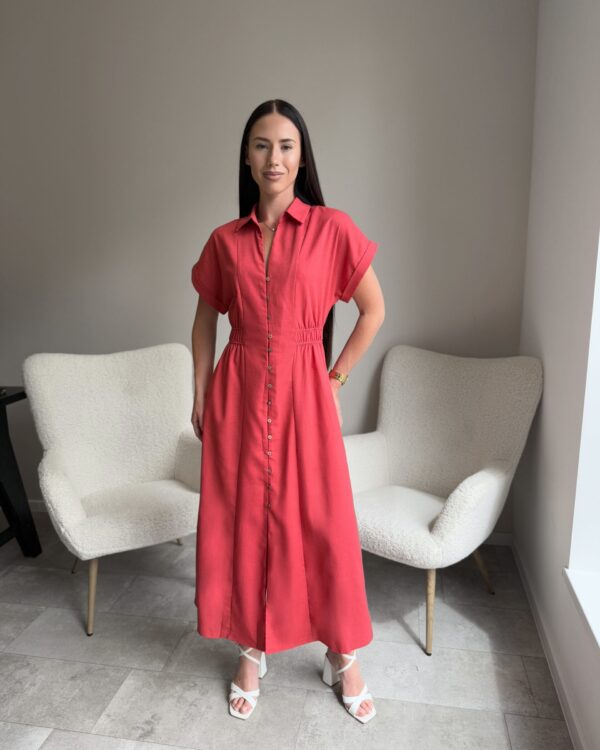 Ilga suknelė Terakota