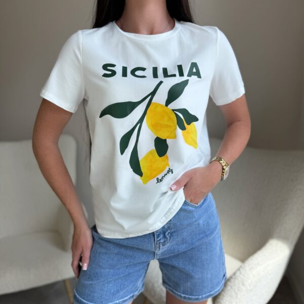 Medvilniniai marškinėliai Sicilia