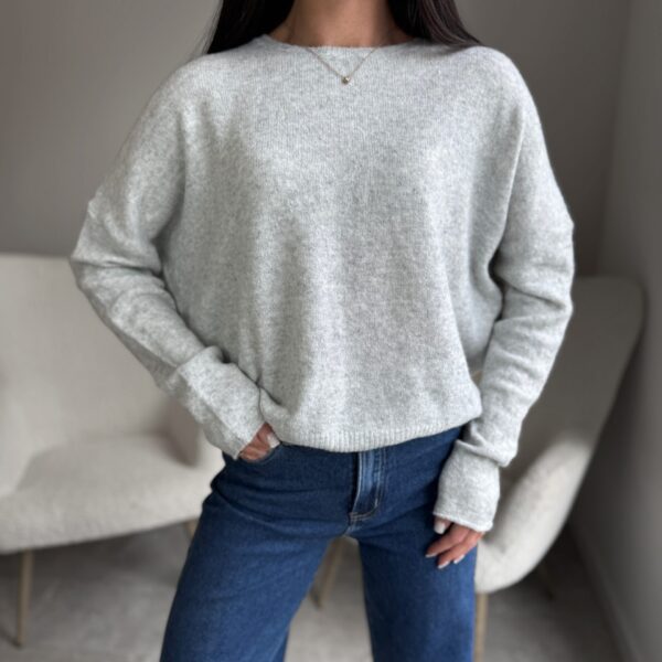 Megztinis Uni grey