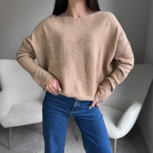 Megztinis Uni Brown