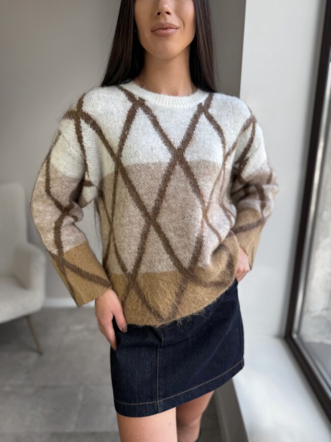 Megztinis Soft Camel - Image 3