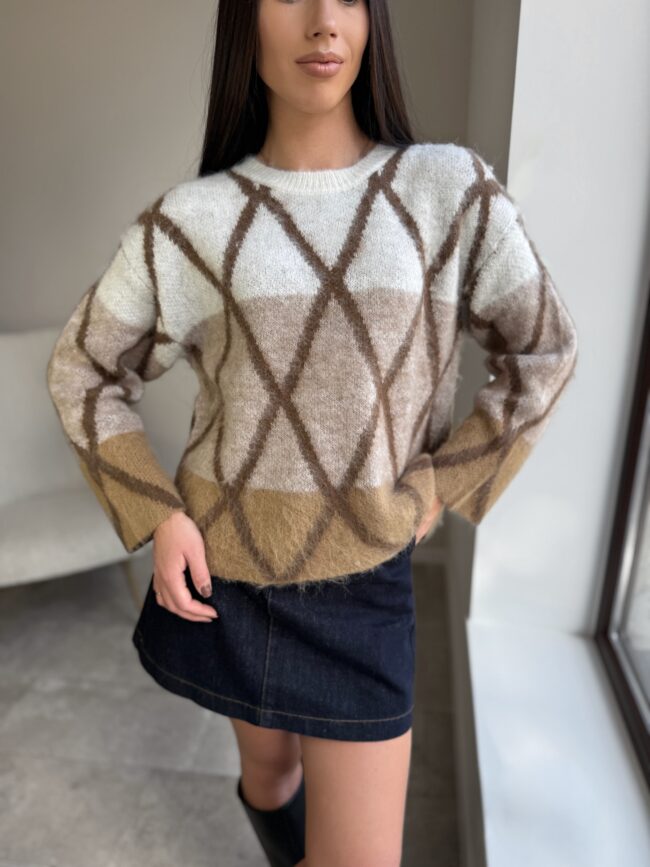 Megztinis Soft Camel