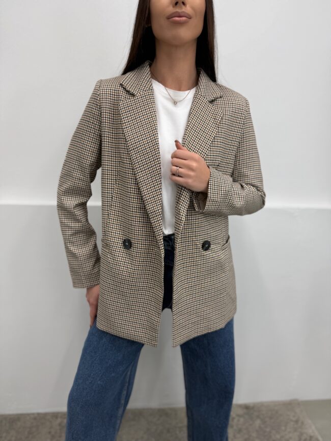 Languotas švarkas Beige