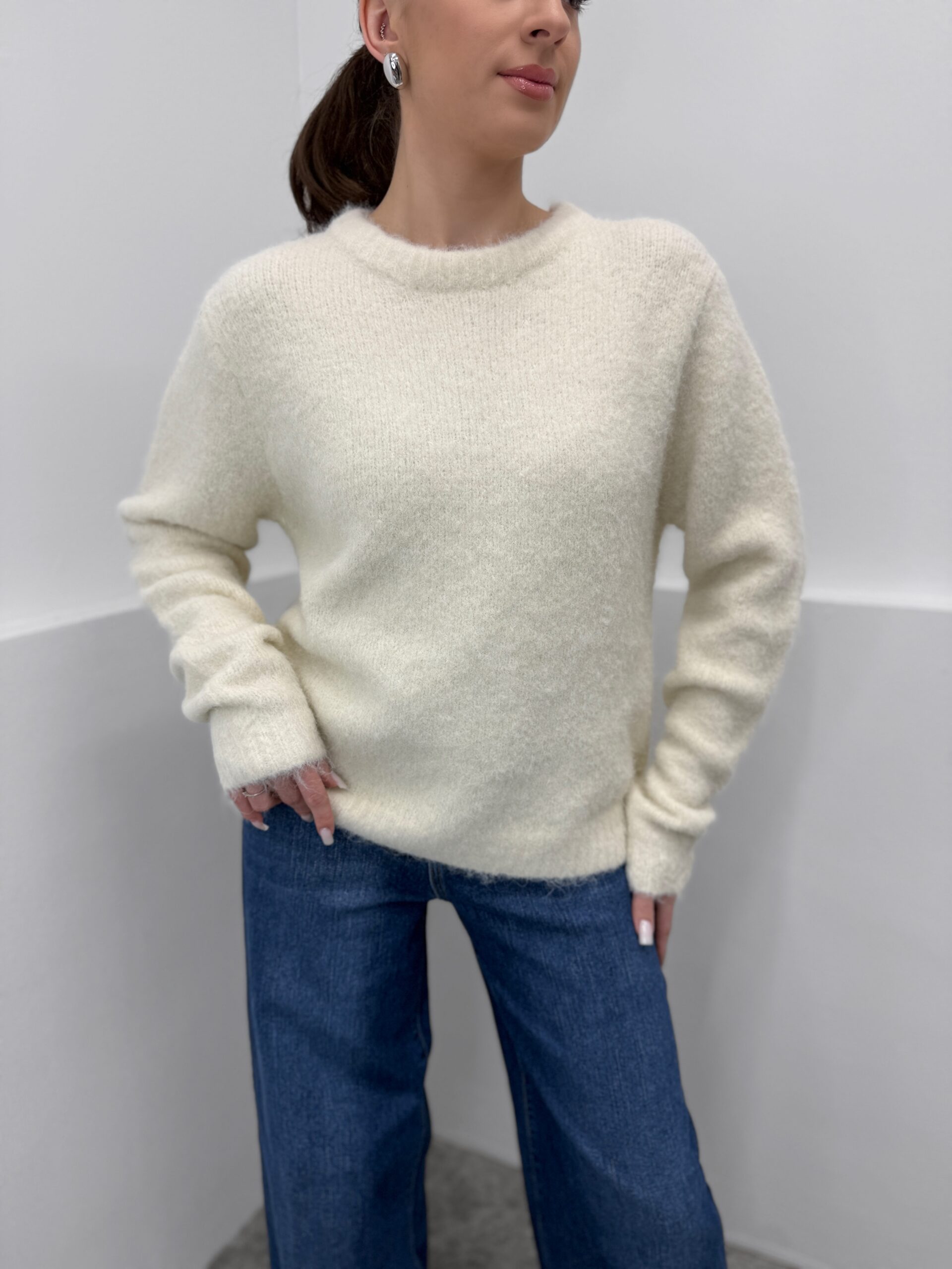 Universalus Beige megztinis Amanda