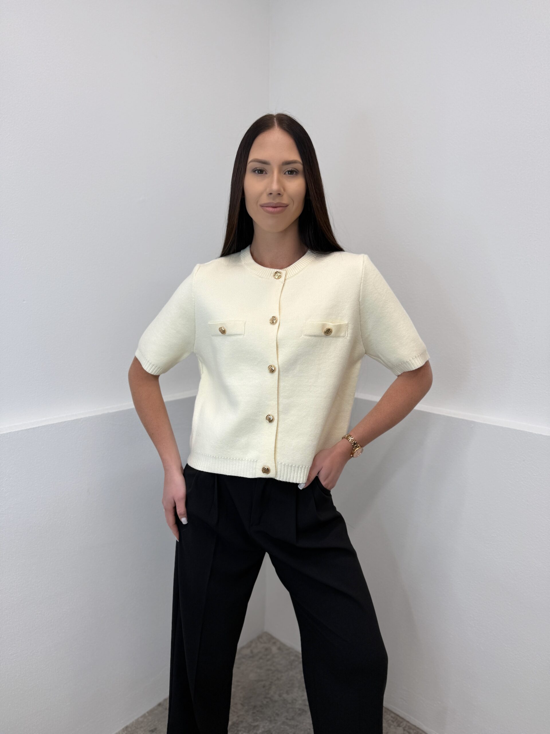 Beige megztinis su sagomis Felita - Image 3