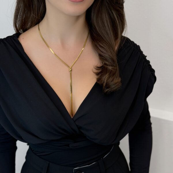 Ilga grandinėlė Gold Kloe