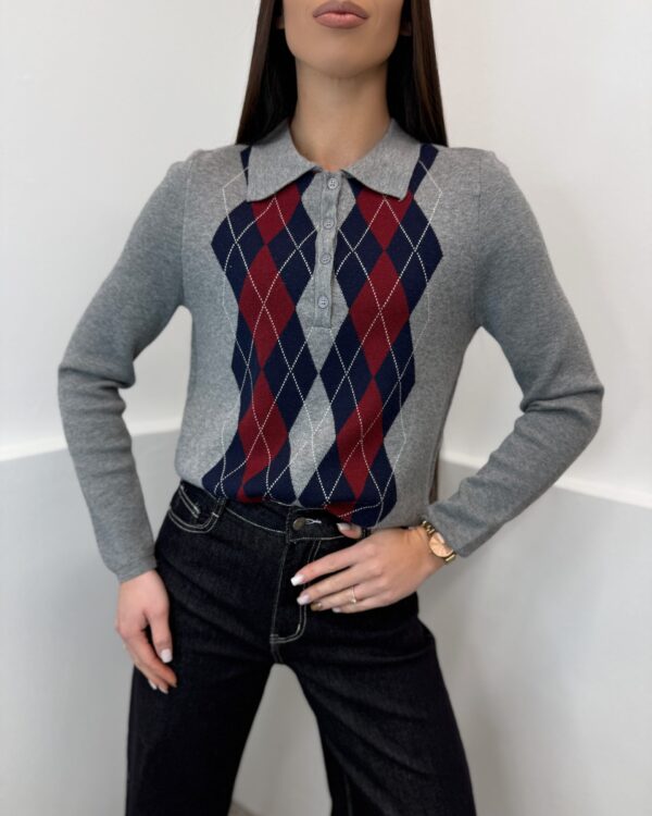 Pilkas megztinis Saturn