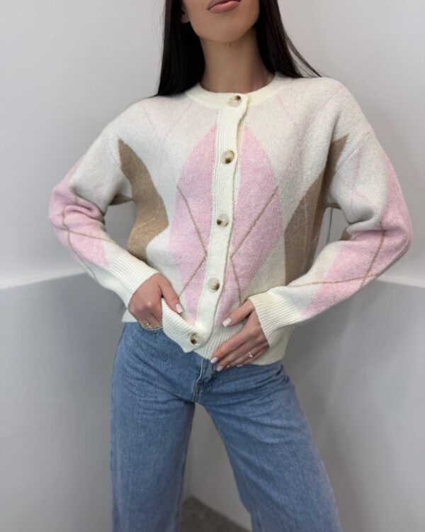 Susagstomas megztinis Rose Felita