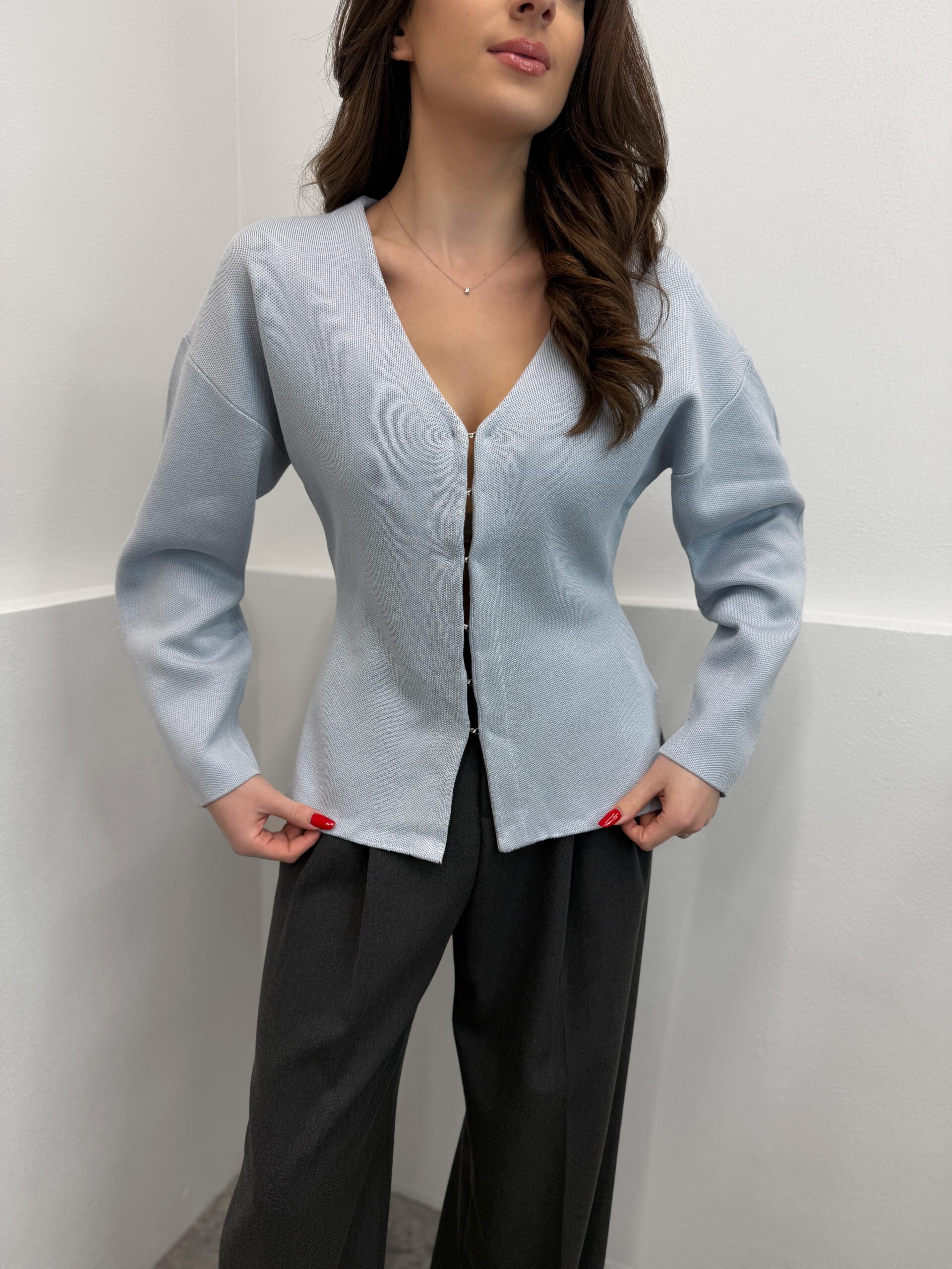 Megztinis Claudia Blue