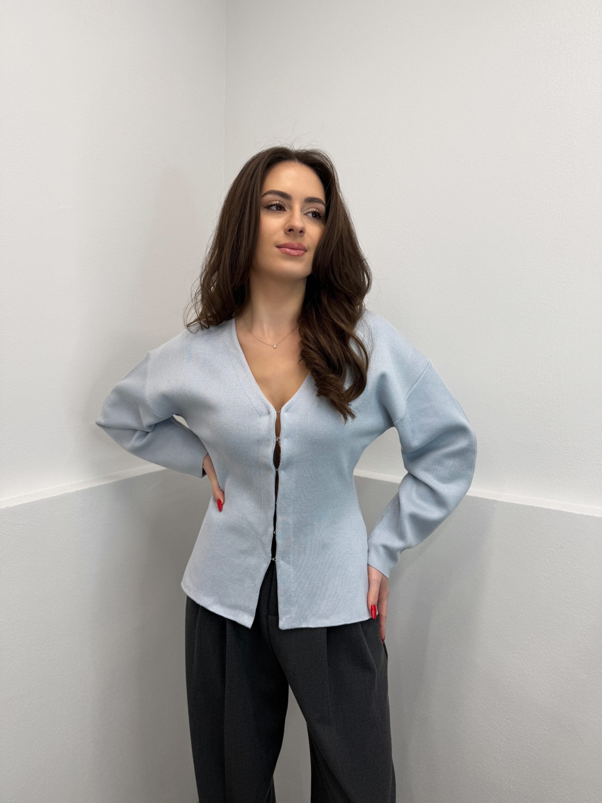 Megztinis Claudia Blue - Image 2