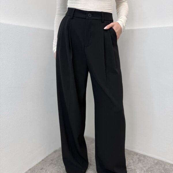 Klasikinės kelnės Black Cris