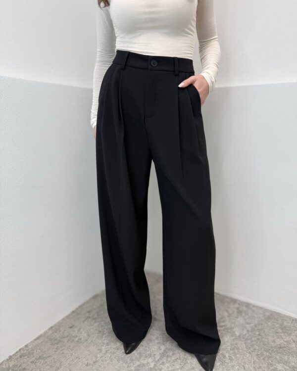 Klasikinės kelnės Black Cris