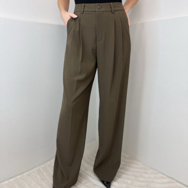 Klasikinės kelnės Brown Sofia