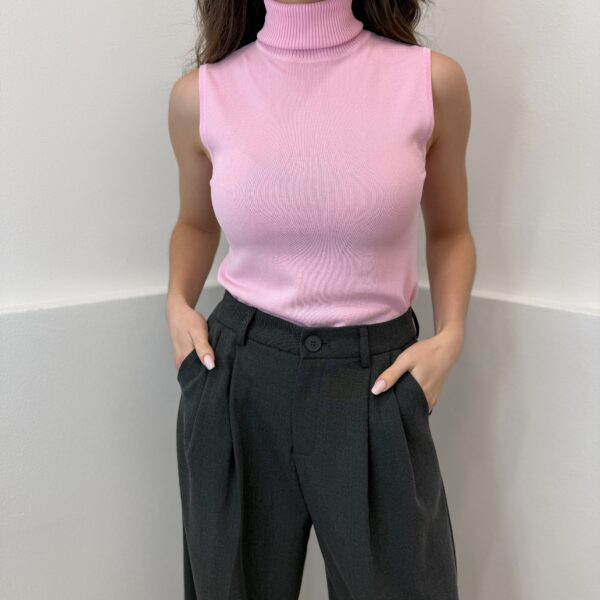 Golfas be rankovių Pink