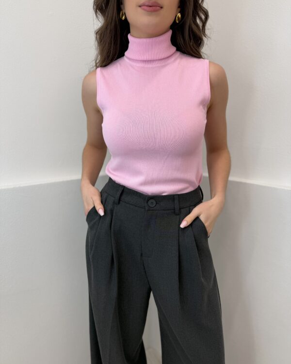 Golfas be rankovių Pink