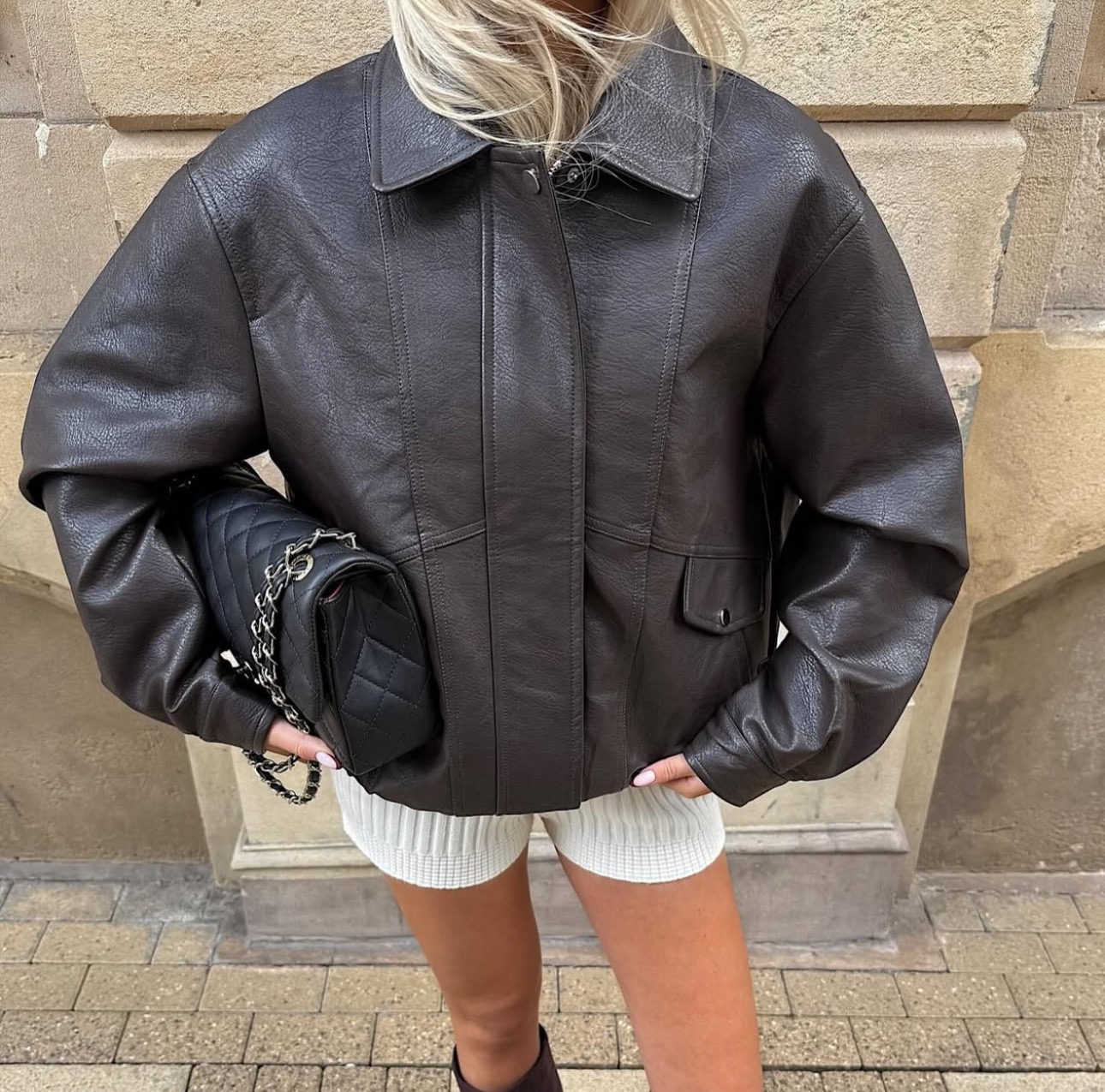 Eco odos ruda striukė Klara - Image 5