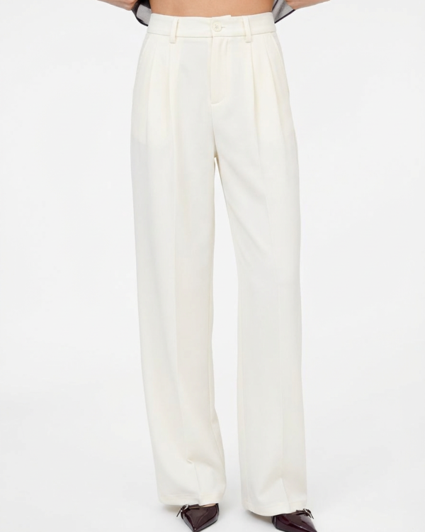 Klasikinės kelnės Ecru Sofia