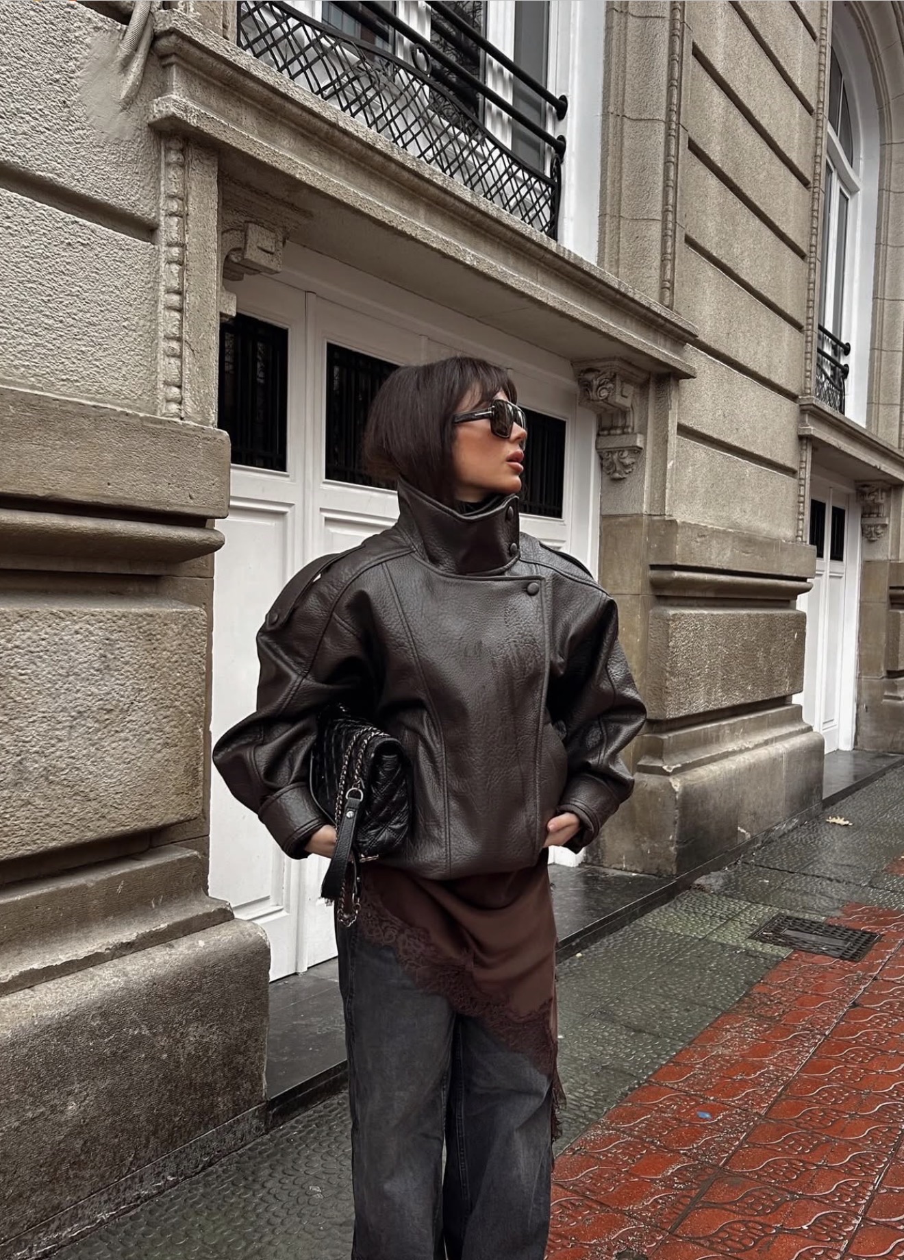 Eco odos ruda striukė Luna - Image 3