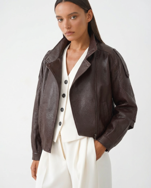 Eco odos ruda striukė Luna