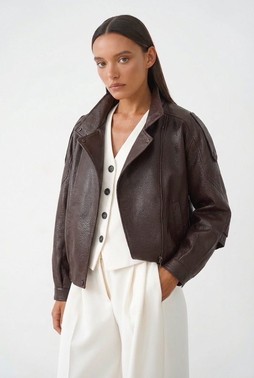 Eco odos ruda striukė Luna