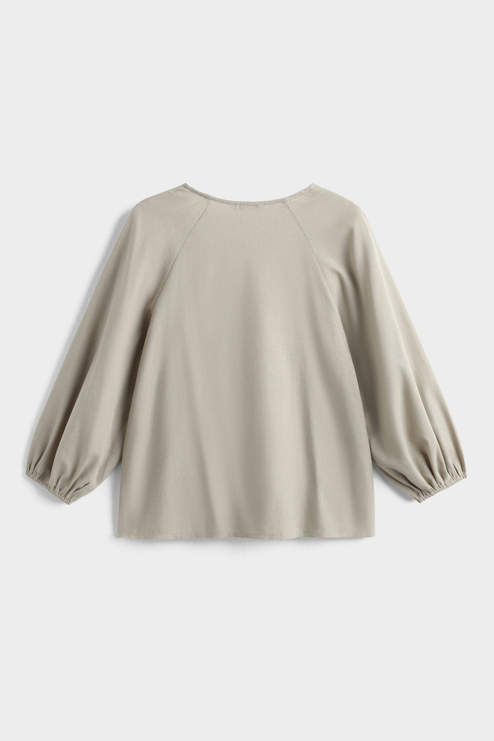Palaidinė su linu beige spalvos - Image 4