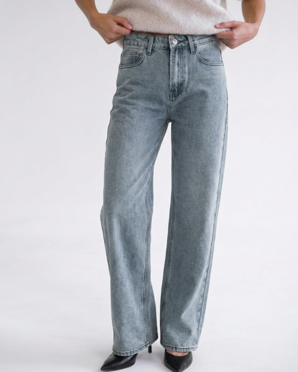 Tiesūs džinsai Wide Clean Line