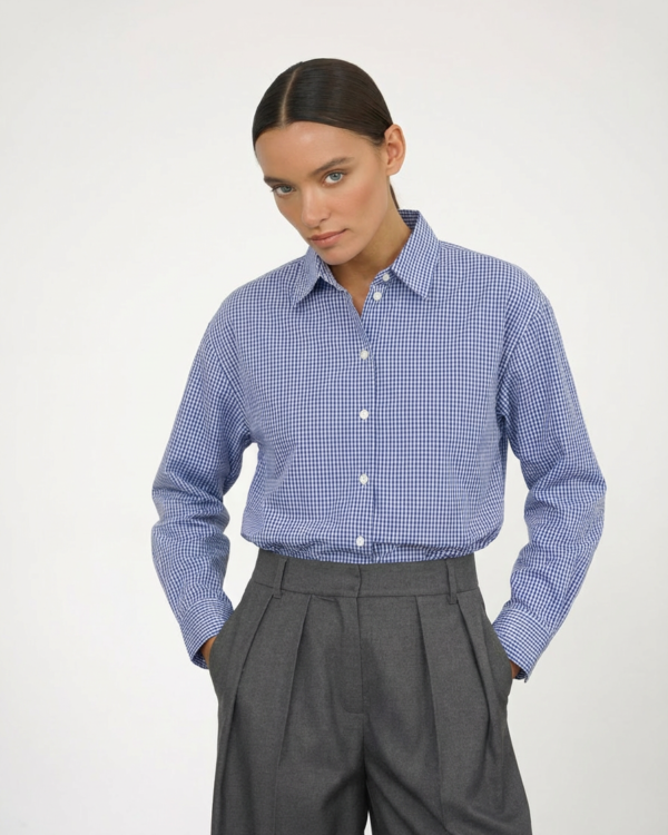 Languoti marškiniai Blue